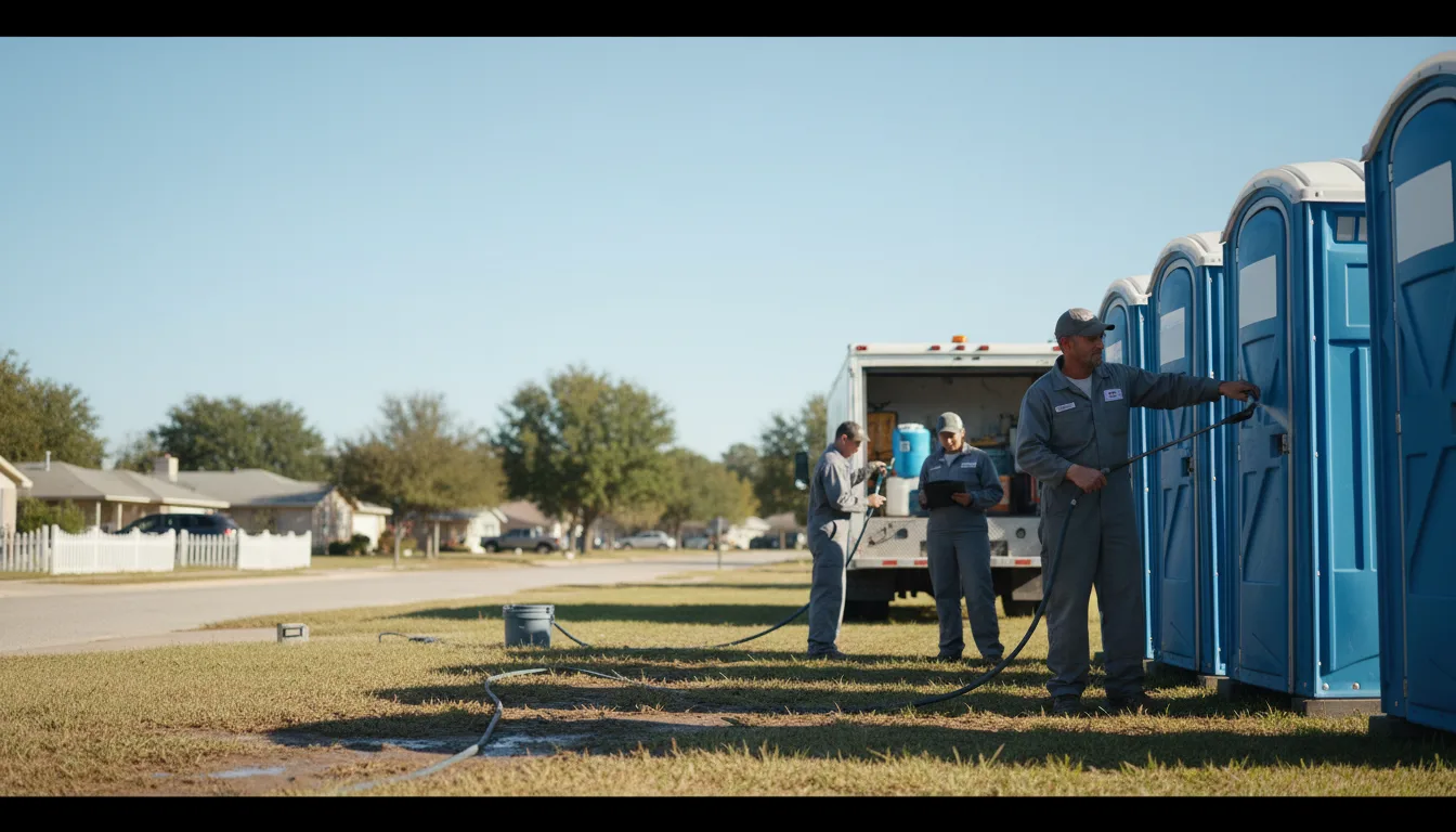 Long-Term Portable Toilet Rental in Greenfield, OH near me